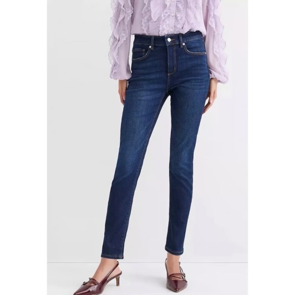 Loft Modern Skinny Jeans in Dark Wash